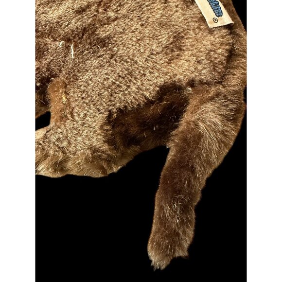 Realistic Breathing CHOCOLATE LAB PUPPY SLEEPING PLUSH Stuffed Toy Pet collect - Picture 10 of 15